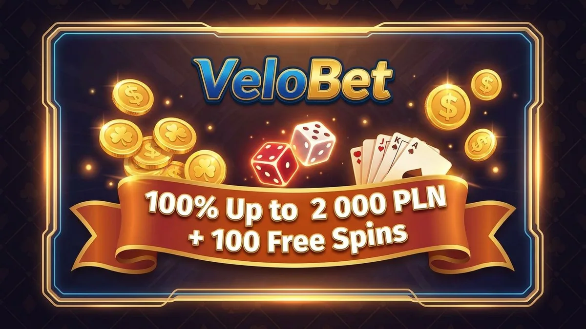VeloBet bonus powitalny